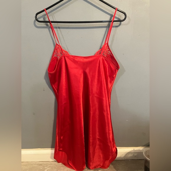 Vintage Inner Most Lingerie Red Lace Valentine's Day Size Medium Made in USA (M) - Picture 7 of 7